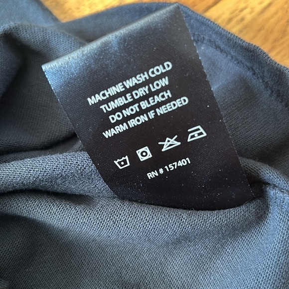 NWOT DARC SPORT BLACK Short Sleeve Tee Shirt Men's Size Large - Picture 7 of 9